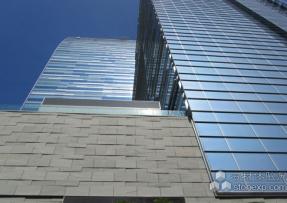 石材室外墻面與玻璃裝飾