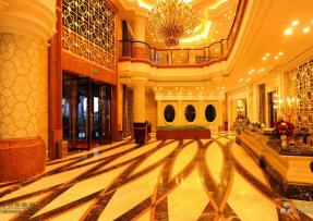 酒店前臺地面 石材拼花