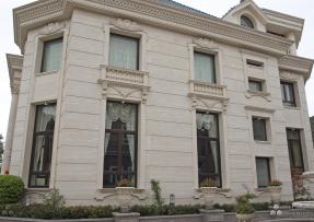 廈門柯公館--石材外墻和水刀拼花地面