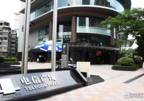 廣州電信廣場  石材圓柱