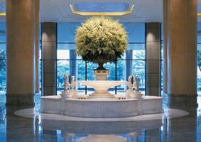 酒店大堂水池雕塑設計