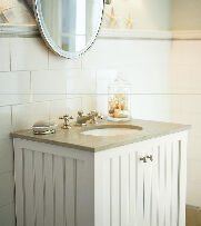 簡約風格的洗手池