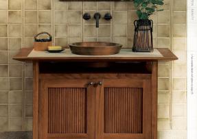 古典風情 洗手池設計