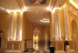 頂級酒店大堂的柱面