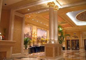 星級酒店大堂羅馬柱