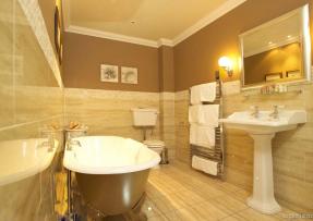 木紋石裝飾的衛(wèi)生間