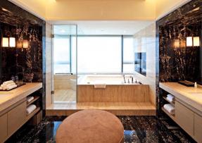 黑金花與木紋石的搭配（圖一）