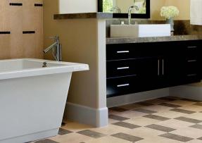 簡單明快的浴室設計