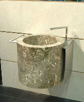 圓形大理石洗手盆