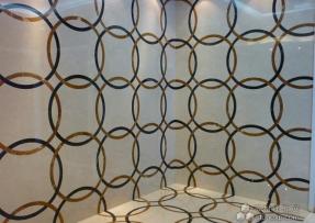 石材特殊表面處理 水刀拼花