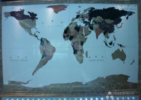 石材特殊表面處理 世界地圖