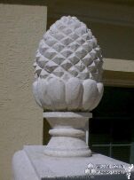 天然石材 柱子 柱頭