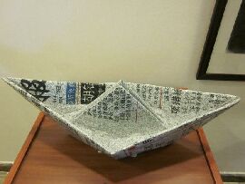 石材雕塑藝術欣賞-和平之舟