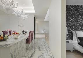 大理石系列--魚肚白的石材應(yīng)用案例