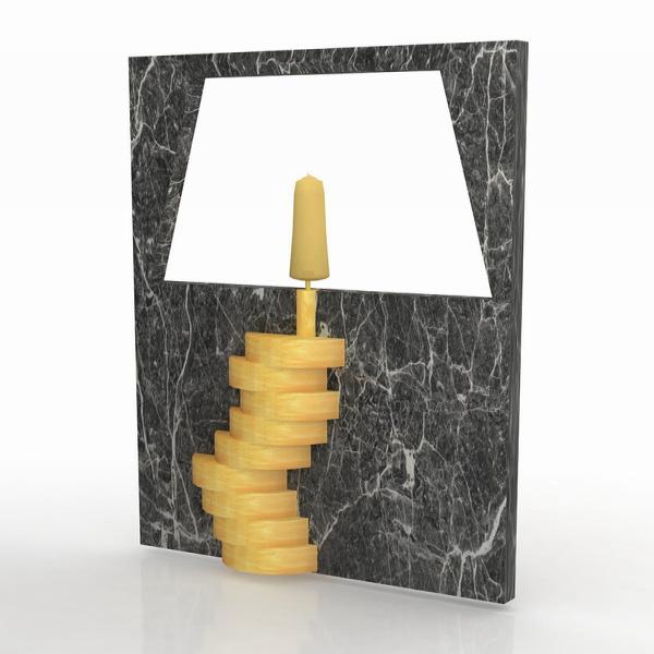 圣羅蘭裝飾的燭臺設計