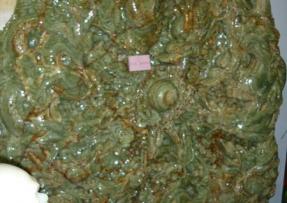 天然石材雕刻 龍飛鳳舞的石