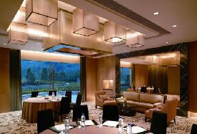 香港沙田凱悅酒店設計的石材應用