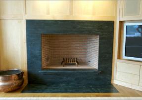 深色石材 國(guó)外壁爐設(shè)計(jì)