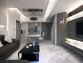 灰色空間 雪花白地面應(yīng)用