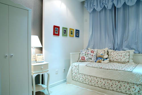 張曉瑩作品:空間愛琴海樣板房1