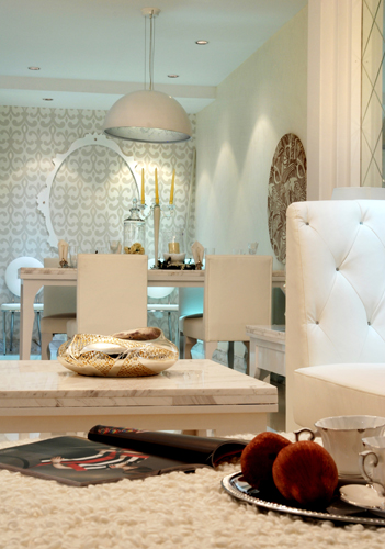 張曉瑩作品:空間愛琴海樣板房1