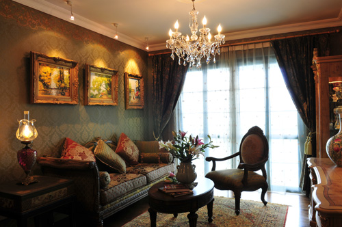 梁永標作品:祈福新邨迎風閣