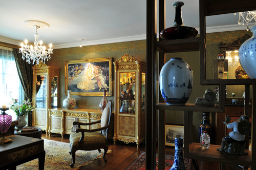 梁永標作品:祈福新邨迎風閣