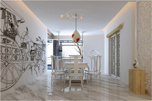 劉曉峰作品:無塵界樣板房