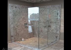 石材應用-花崗石粗花白麻應用于室內設計