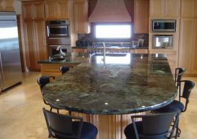 石材應用-花崗石拉布拉多藍應用于室內設計