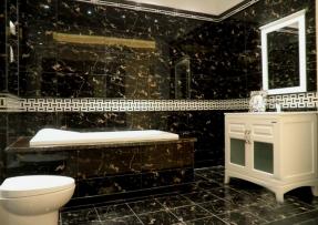 黑金花墻面應用