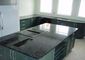 石材應用-花崗石伏爾加藍應用于室內設計