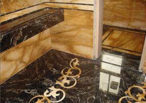 別墅衛(wèi)生間設(shè)計 流金歲月室內(nèi)地面和墻面應(yīng)用