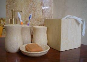 石材家居小飾品 石材洗漱套