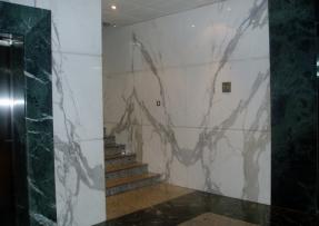 廣州國際信托大廈雪花白對花應用