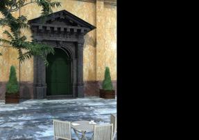 黃金葉應(yīng)用 室外墻面設(shè)計