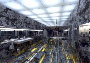 白薔薇應用 衛生間臺面板設計