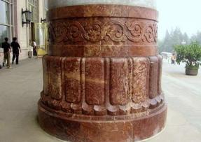 人民大會堂 大理石圓柱應用