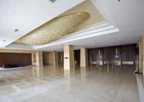 希爾頓酒店室內設計 石材地面