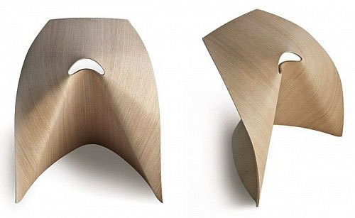 生動好玩的彩色卷繞家具