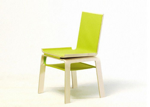 可翻轉切換的椅子