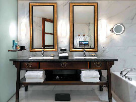 加拿大溫哥華香格里拉酒店設計 石材應用