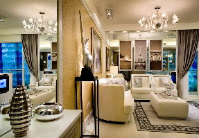 銀色巴黎別墅室內設計 石材應用