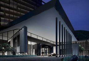 香港鄭中設(shè)計(jì) 重慶融匯麗笙大酒店石材應(yīng)用