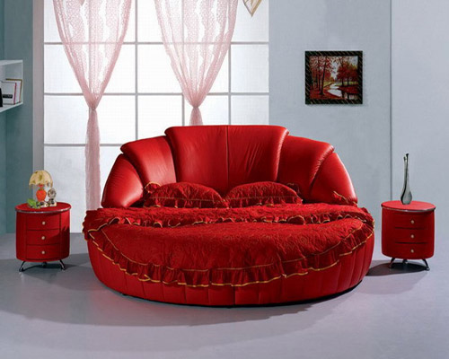 超贊！12款個性圓床打造溫馨家居