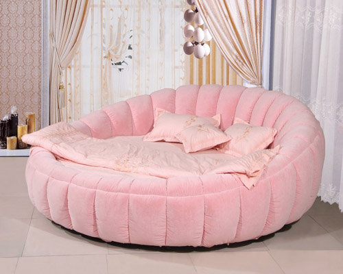 超贊！12款個性圓床打造溫馨家居