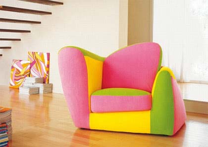 不規則的時尚沙發