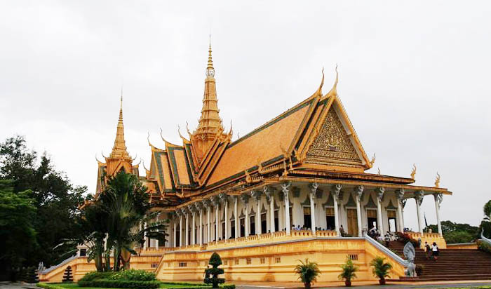 柬埔寨王?m建筑藝術欣賞