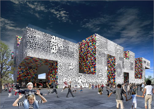 世博會(huì)展館設(shè)計(jì)圖集