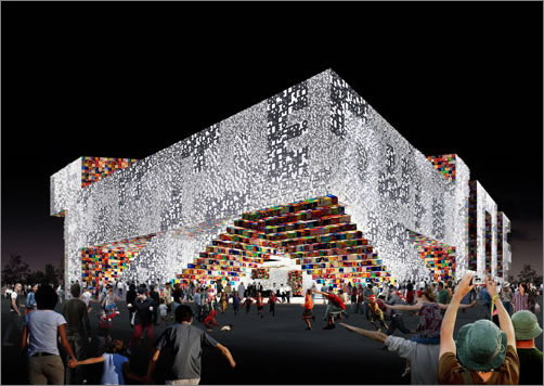 世博會(huì)展館設(shè)計(jì)圖集